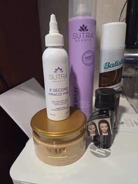 New Hair Bundle Soleil Moroccan Hair Mask  Gold Nourishing Treatment Plus 4 More